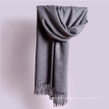 2017 Winter long plain turkish pashmina cashmere shawl tassel scarf poncho cashmere